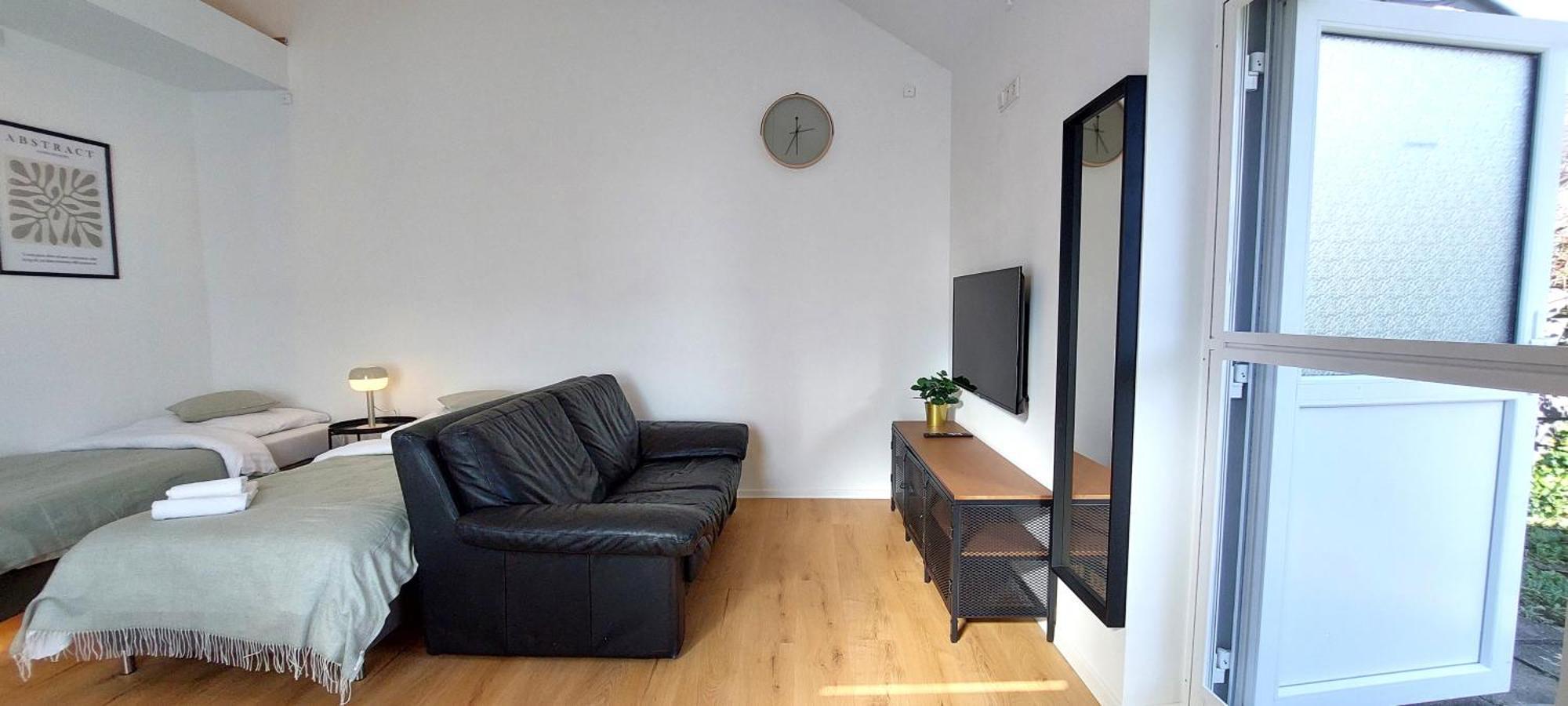 Airport-Messe Apartments Düsseldorf Szoba fotó