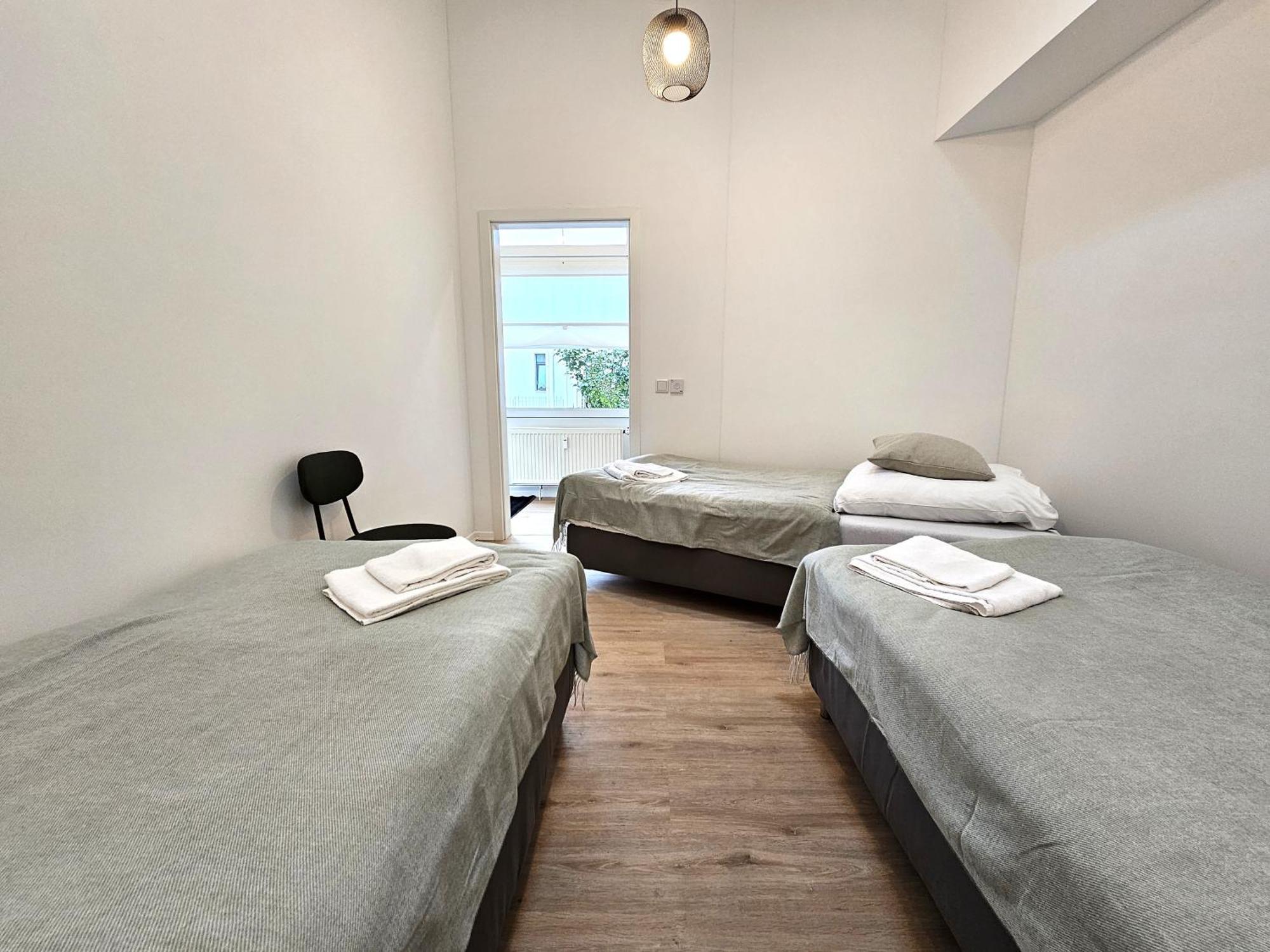 Airport-Messe Apartments Düsseldorf Szoba fotó